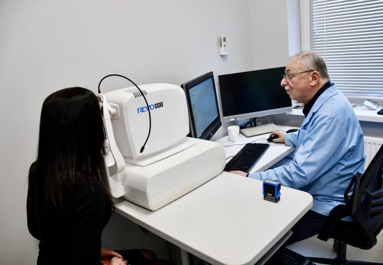 Badania tomografem optycznym OCT