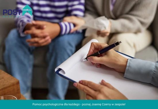 Pomoc psychologiczna dla każdego - poznaj Joannę Czerny