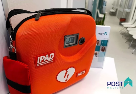 Defibrylator AED w POST MEDICAL