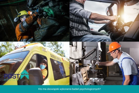 Kto ma obowiązek wykonywania badań psychologicznych?