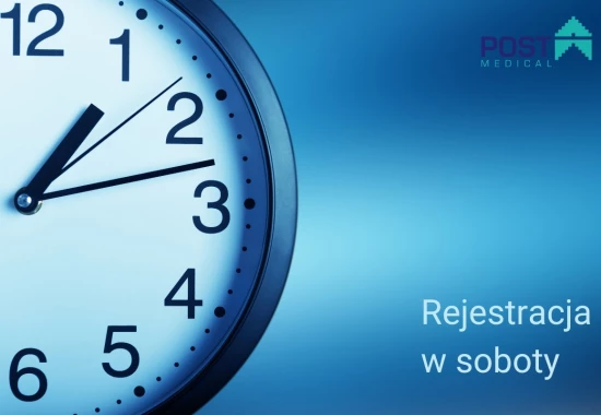 Rejestracja czynna w soboty
